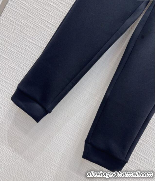 Best Price Louis Vuitton Monogram Accent Pants LV102906 Black 2025