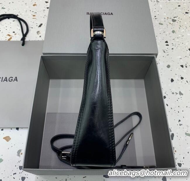 Market Sells Balenciaga Mini Hobo Bag in Lambskin 801928880 Black 2025