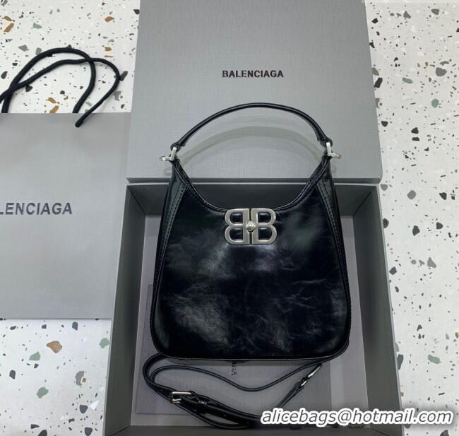 Market Sells Balenciaga Mini Hobo Bag in Lambskin 801928880 Black 2025