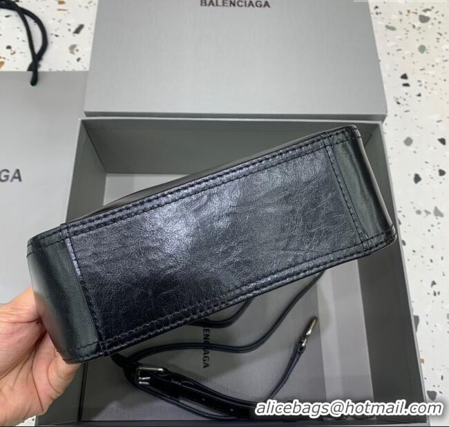 Market Sells Balenciaga Mini Hobo Bag in Lambskin 801928880 Black 2025