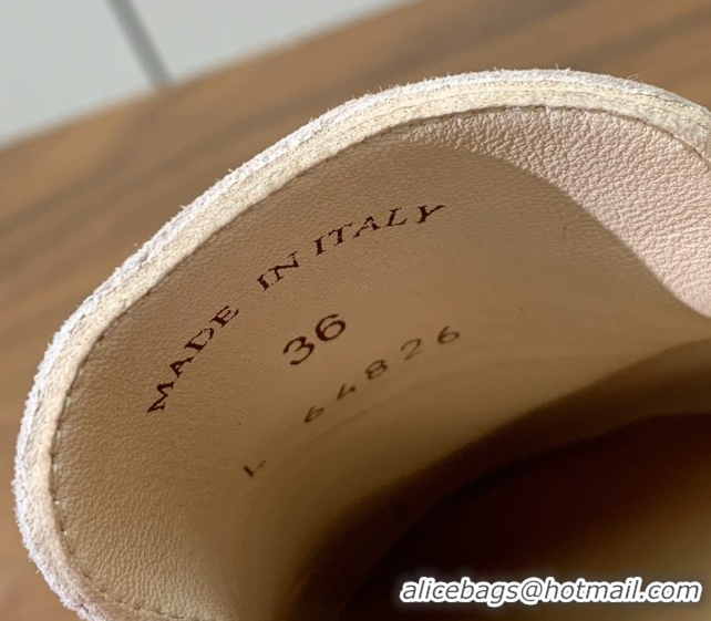 Unique Style Loro Piana Summer Charms Walk Loafer in Suede LP110416 Beige 2025