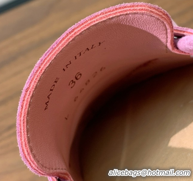 New Style Loro Piana Summer Charms Walk Loafer in Suede LP110422 Peach Pink 2025