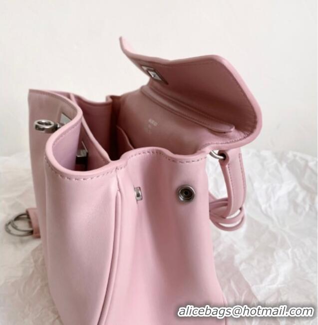 Shop Best Price Balenciaga Rodeo Mini Handbag in smooth calfskin 82066 Cherry Pink 2025