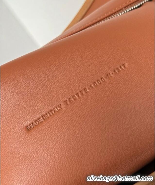 Top Design Balenciaga Rodeo Medium Handbag in suede 78972 light brown aged-silver hardware 2025