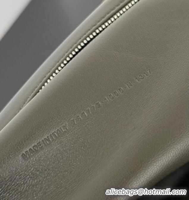 Top Quality Balenciaga Rodeo Medium Handbag in suede 78972 green aged-silver hardware 2025