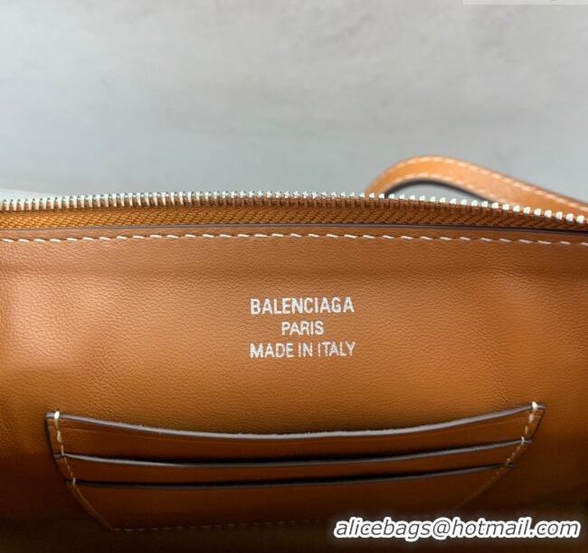 Most Popular Balenciaga Rodeo Mini Bag in Waxed Leather 0926 Brown 2025