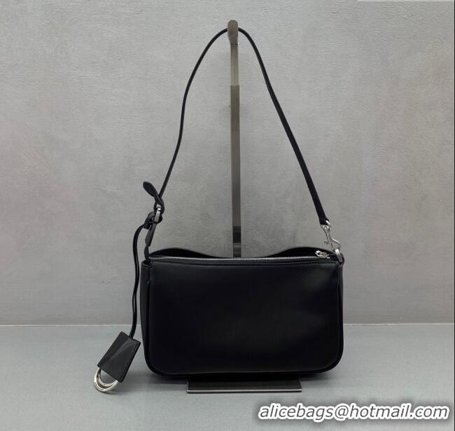 Pretty Style Balenciaga Rodeo Mini Bag in Leather 0926 Black/Silver 2025