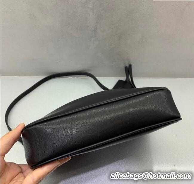 Pretty Style Balenciaga Rodeo Mini Bag in Leather 0926 Black/Silver 2025