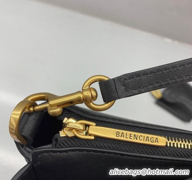 Best Price Balenciaga Rodeo Mini Bag in Leather 0926 Black/Gold 2025