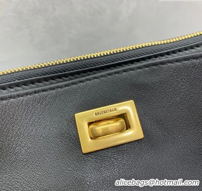 Best Price Balenciaga Rodeo Mini Bag in Leather 0926 Black/Gold 2025