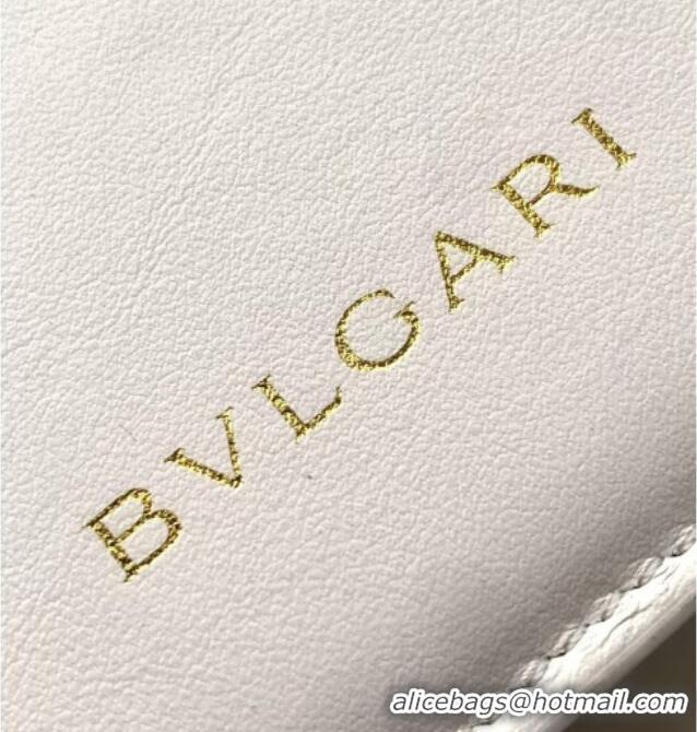 Best Price Bvlgari Serpentine Mini Tote bag in Calf Leather 82026 White 2024