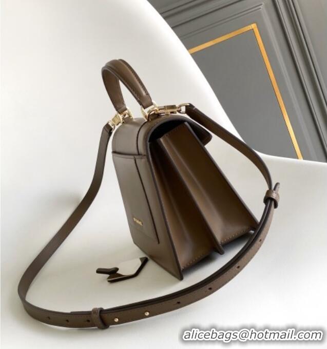 Promotional Bvlgari Serpenti Forever Medium Top Handle bag in Calfskin 1030 Grey 2024