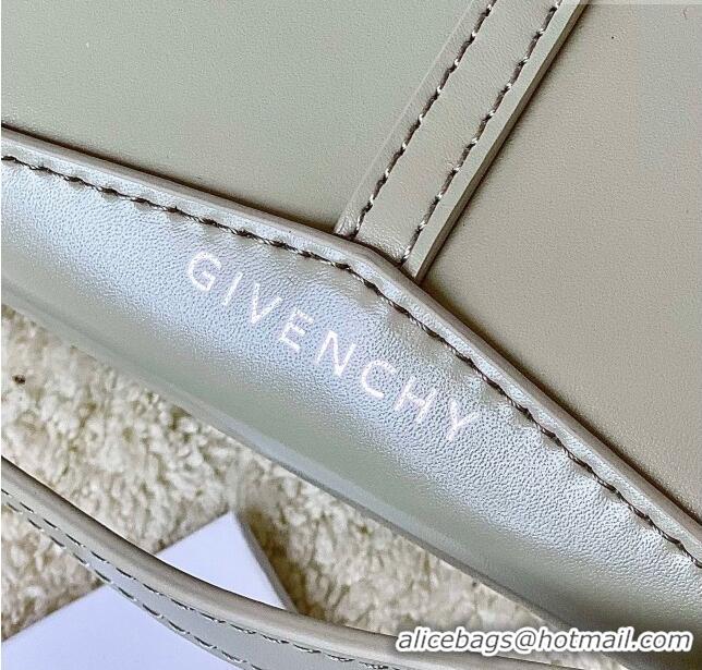 Traditional Discount Givenchy Small Cut Out bag in shiny leather with chain 19119 Light Grey 2023