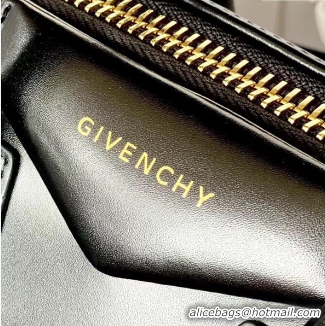 Original Cheap Givenchy Mini Antigona bag in Box leather 9981 Black 2023