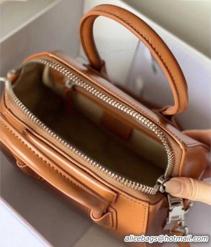 Classic Specials Givenchy Mini Antigona bag in Box leather 9981 Brown 2023