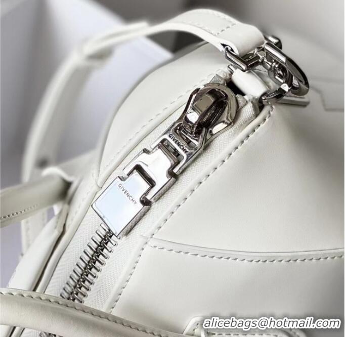 Best Product Givenchy Mini Antigona bag in Box leather 9981 White 2023