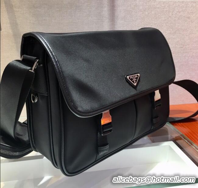 Market Sells Prada Mens Nylon Cross-Body Messenger Bag 2VD768 Black 2025