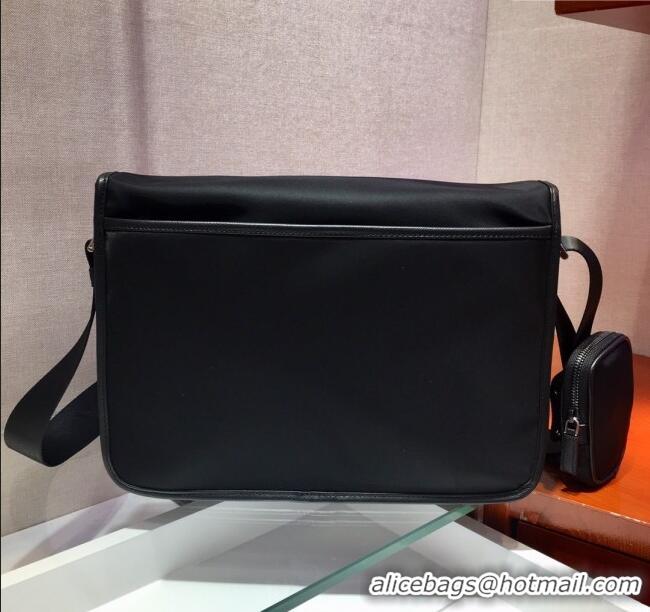 Market Sells Prada Mens Nylon Cross-Body Messenger Bag 2VD768 Black 2025