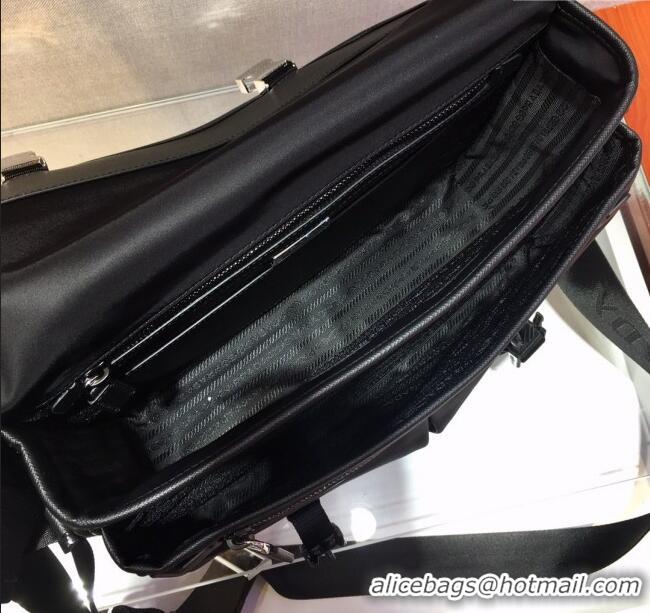 Market Sells Prada Mens Nylon Cross-Body Messenger Bag 2VD768 Black 2025