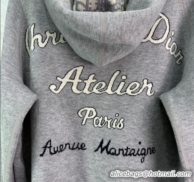 ​Famous Brand Dior Wool Reversible Jacket 0814 Grey/Black 2025