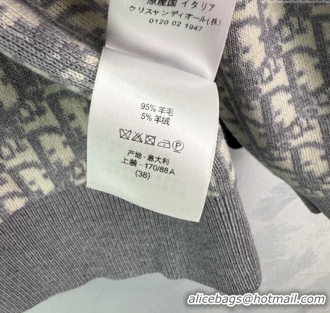 ​Famous Brand Dior Wool Reversible Jacket 0814 Grey/Black 2025