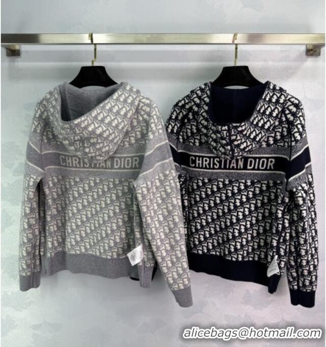 ​Famous Brand Dior Wool Reversible Jacket 0814 Grey/Black 2025