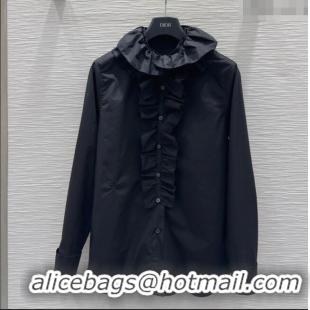 Luxury Cheap Dior Shirt 0813 Black 2025