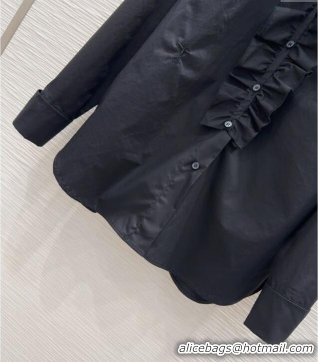 Luxury Cheap Dior Shirt 0813 Black 2025