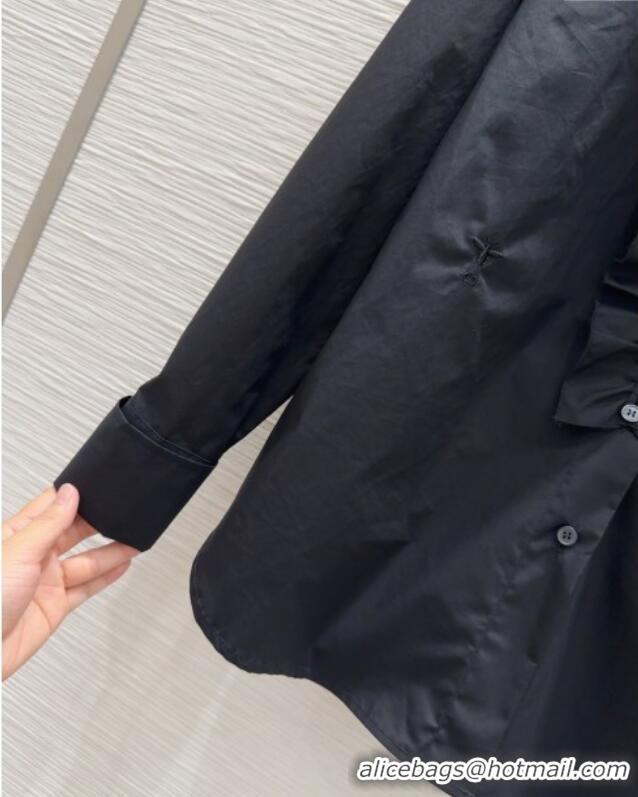 Luxury Cheap Dior Shirt 0813 Black 2025