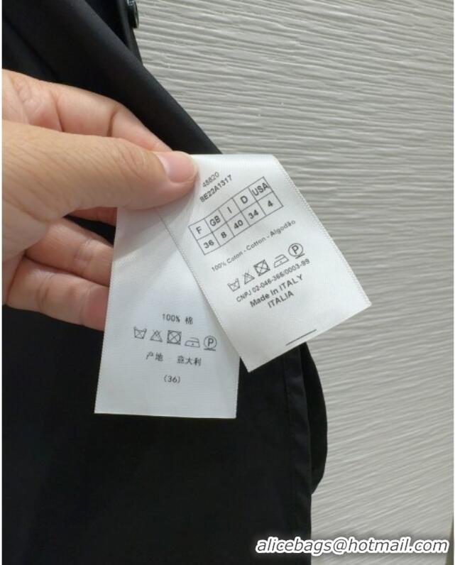 Luxury Cheap Dior Shirt 0813 Black 2025
