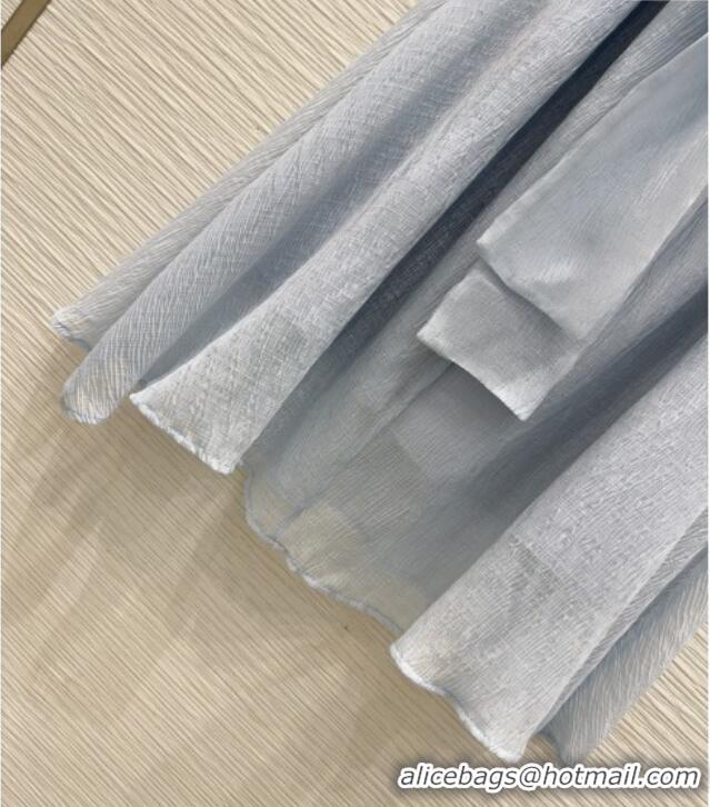 Low Cost Dior Dress 0815 Light Blue 2025