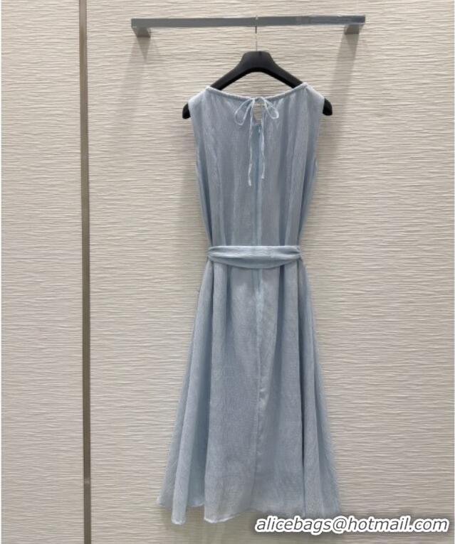Low Cost Dior Dress 0815 Light Blue 2025