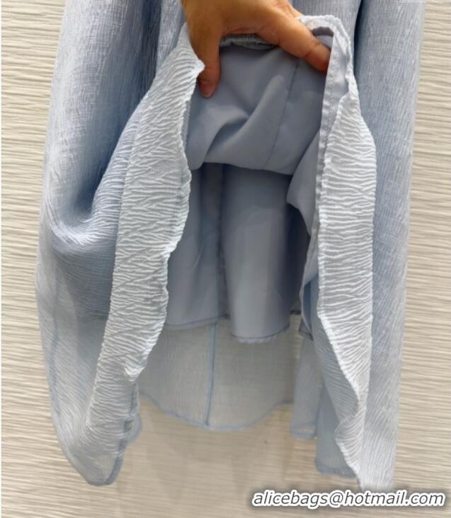 Low Cost Dior Dress 0815 Light Blue 2025