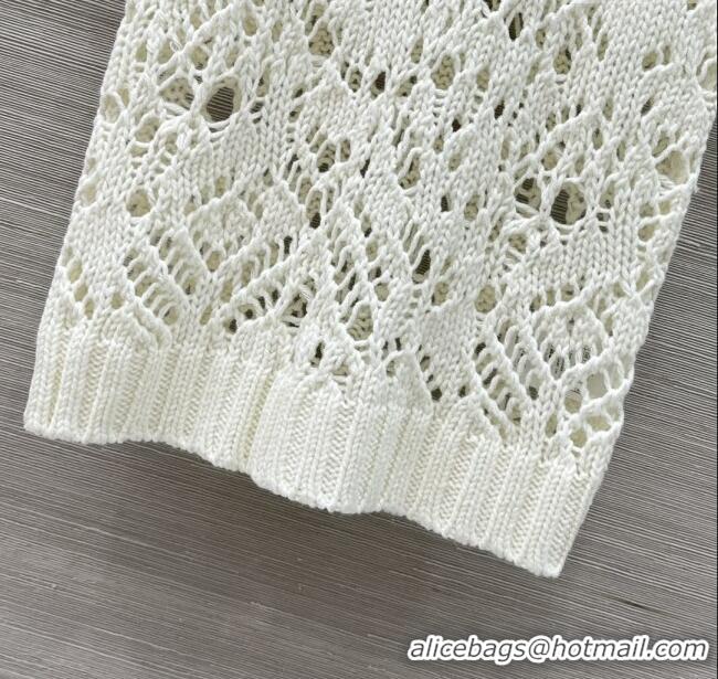 Cheapest Dior Silk & Cashmere Vest D82124 Beige 2025