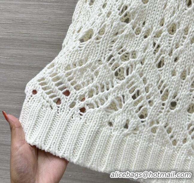 Cheapest Dior Silk & Cashmere Vest D82124 Beige 2025