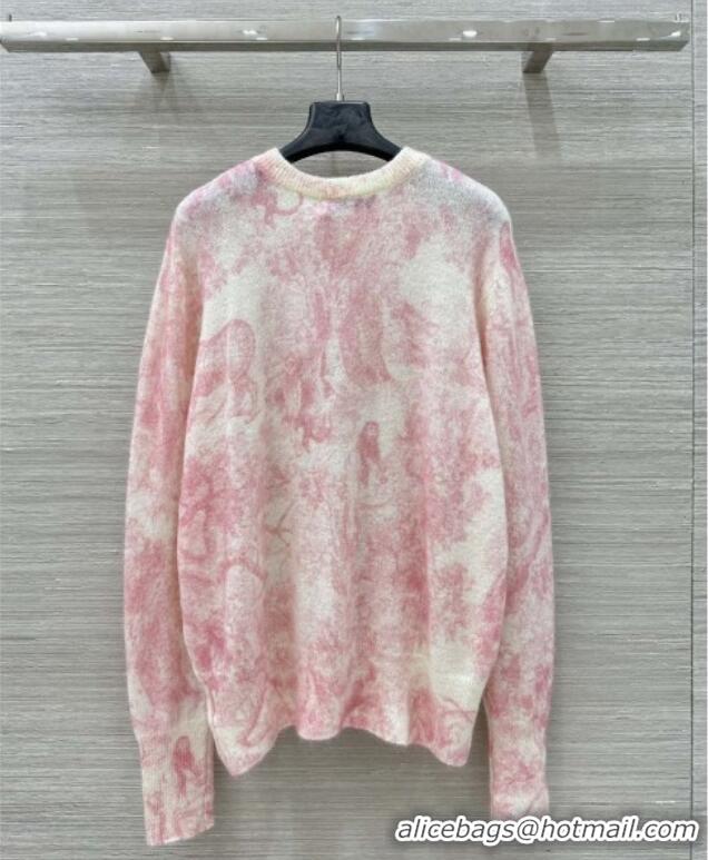 Traditional Specials Dior Mohair & Wool Sweater D82108 Pink 2025