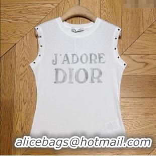 Buy Fashionable Dior Vest D090407 White 2025