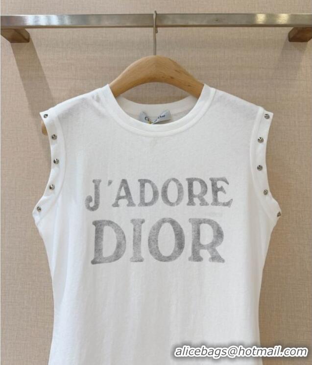 Buy Fashionable Dior Vest D090407 White 2025