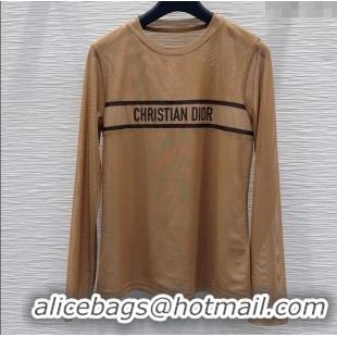 Fashion Discount Dior Mesh Top DR090502 Beige 2025