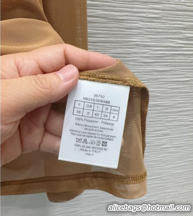 Fashion Discount Dior Mesh Top DR090502 Beige 2025