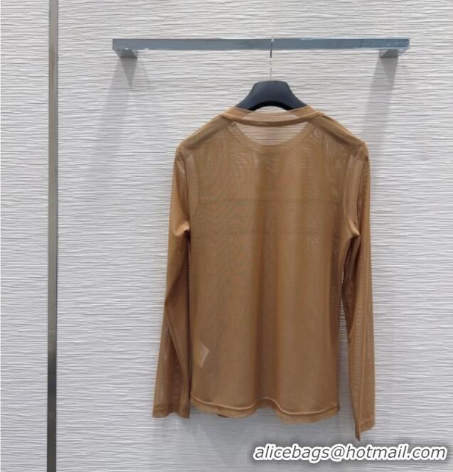 Fashion Discount Dior Mesh Top DR090502 Beige 2025