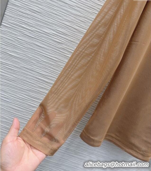 Fashion Discount Dior Mesh Top DR090502 Beige 2025