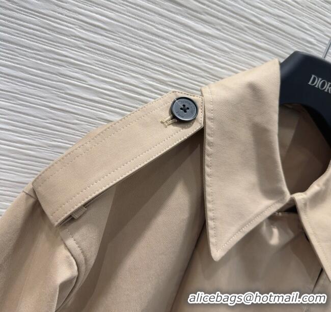 Famous Brand Dior Short Coat DR090406 Khaki 2025