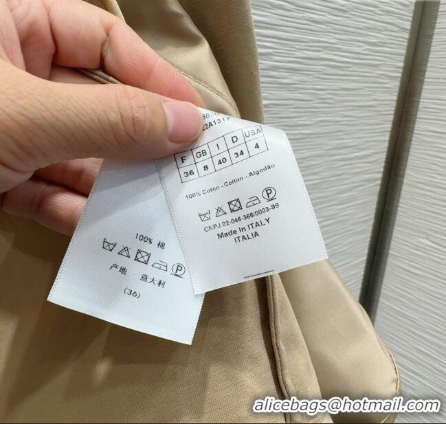Famous Brand Dior Short Coat DR090406 Khaki 2025