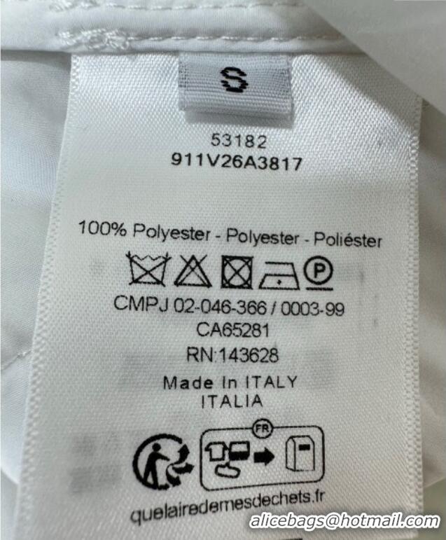 Reasonable Price Dior Oblique Long Skirt DR090404 White 2025