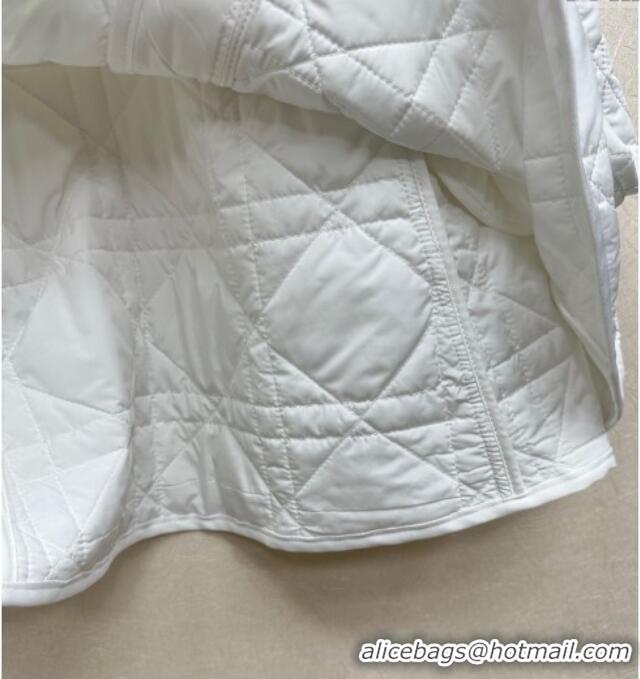 Traditional Specials Dior Oblique Mini Skirt DR090404 White 2025