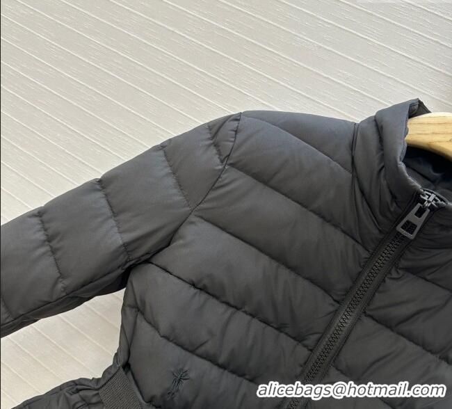 Buy Discount Dior Down Jacket with Belt CH090406 Black 2025