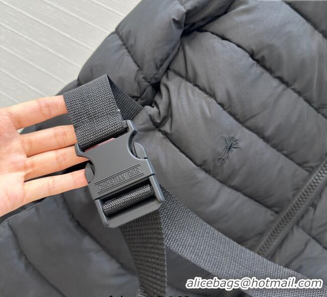 Buy Discount Dior Down Jacket with Belt CH090406 Black 2025