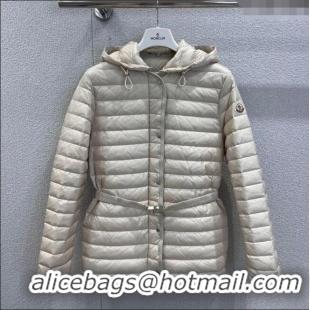 Big Discount Moncler Oredon Short Down Jacket 1114 White 2025