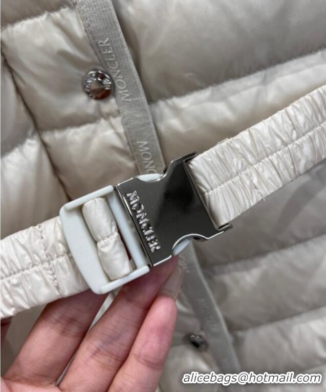 Big Discount Moncler Oredon Short Down Jacket 1114 White 2025